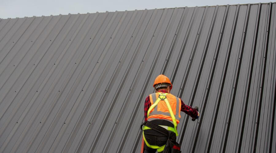 Professional metal roof installation services in Long Prairie, MN